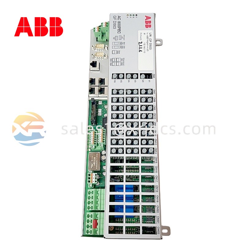 ABB GFD563A102 (3BHE046836R0102) Excitation Control / Processor Module0